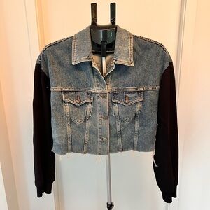All Saints Denim Jacket with Black Label